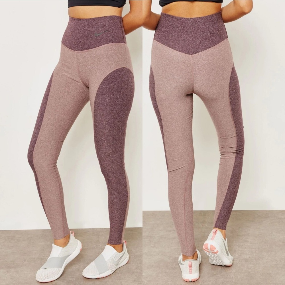 Nike Power Sculpt Hyper Full Length Compression Leggings size SMALL 933430-259‎